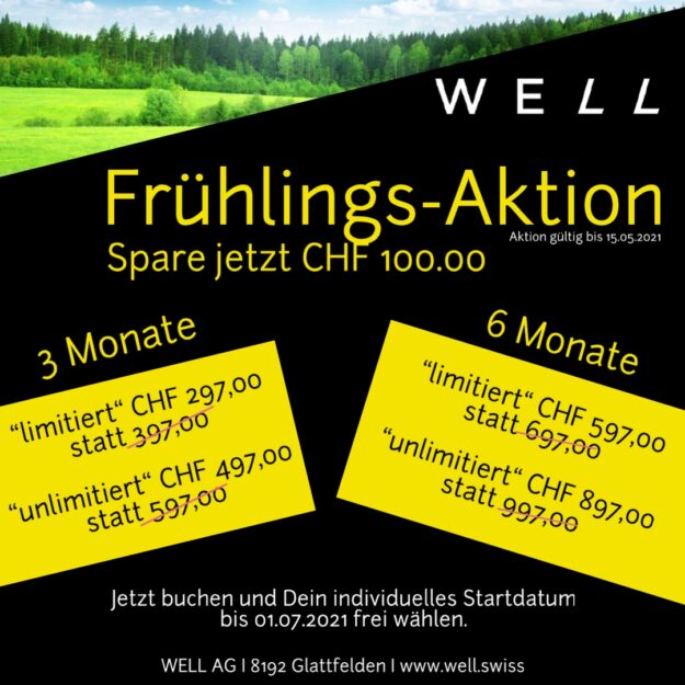 Frühlings-Aktion