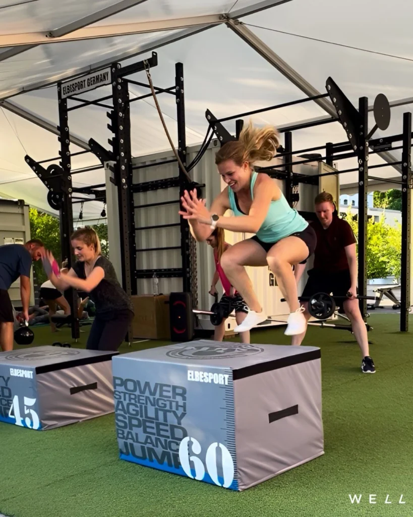 Zirkeltraining WELL outdoor Zirkeltraining WELL outdoor