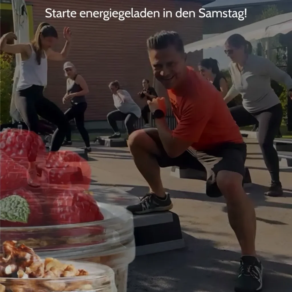 EnergiegeladenerSamstag energiegeladen. in den Samstag